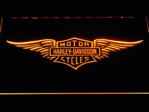 Harley Davidson Wings LED Neon Sign